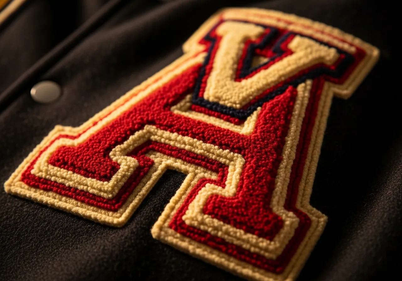 Chenille (Varsity-Style) patch example