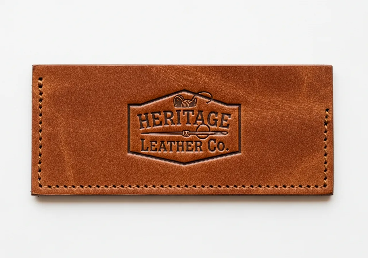 Genuine Leather patch example