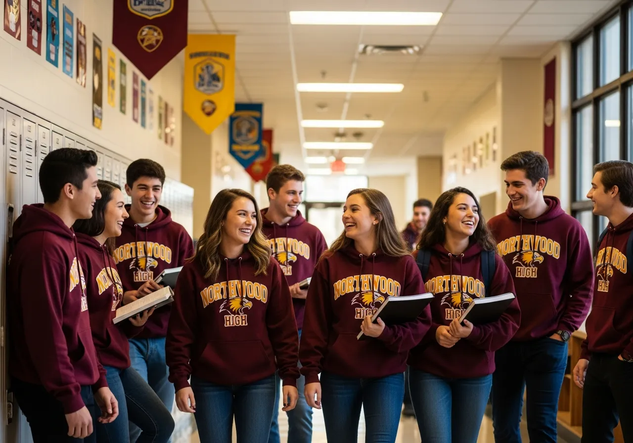 School Hoodies & Sweatshirts example