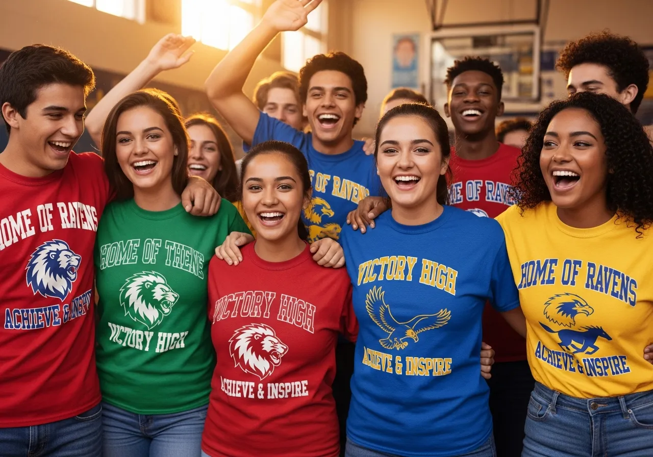 School Spirit Shirts example