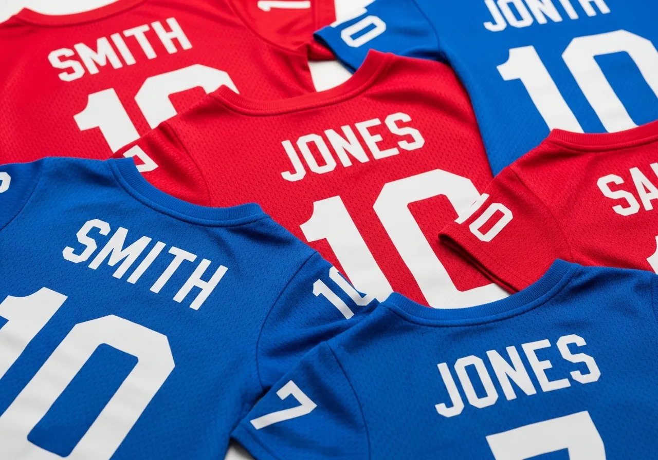 Custom Team Jerseys example