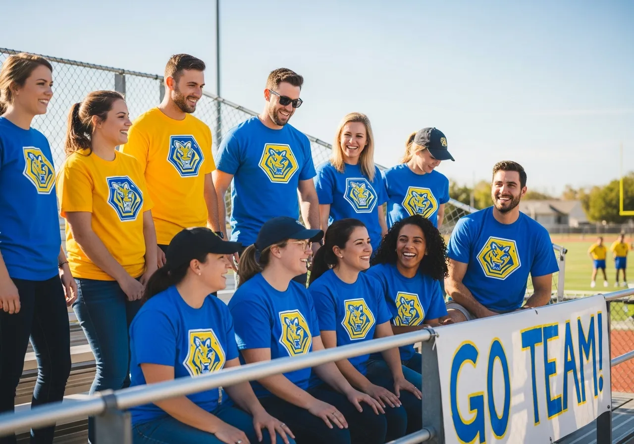Team Spirit Shirts example